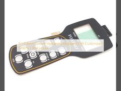 0.1-0.4mm Custom Membrane Keyboard With Customized Graphics And Layout