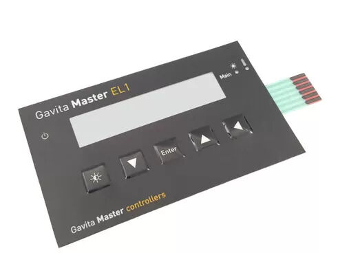 3M Adhesive Custom Membrane Switch, разработанный с прохождением действия 0,1-0,4 мм и PET-слоем цепи, обеспечивающим долговечность
